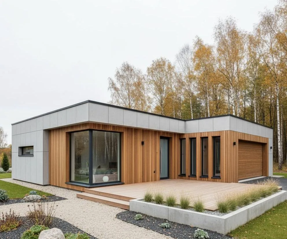 Проект Одноэтажный дом 13 на 14, 127 м2