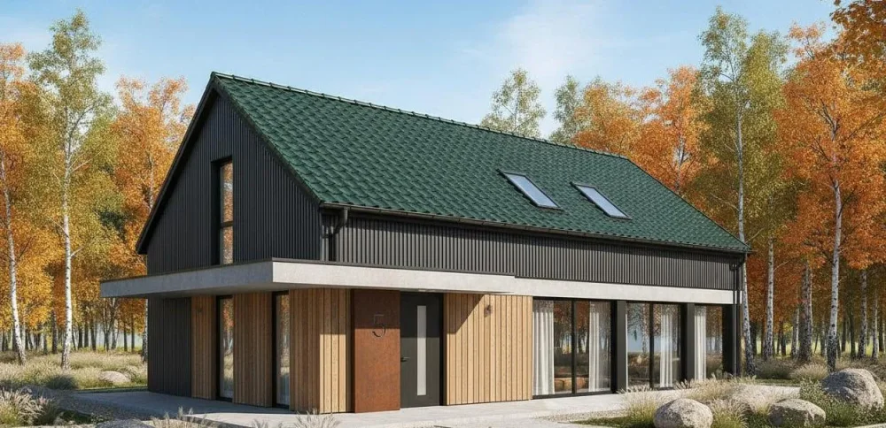 Проект Двухэтажный дом 11 на 19, 164 м2