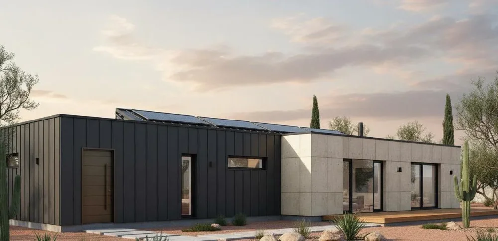 Проект Одноэтажный дом 14 на 12, 121 м2